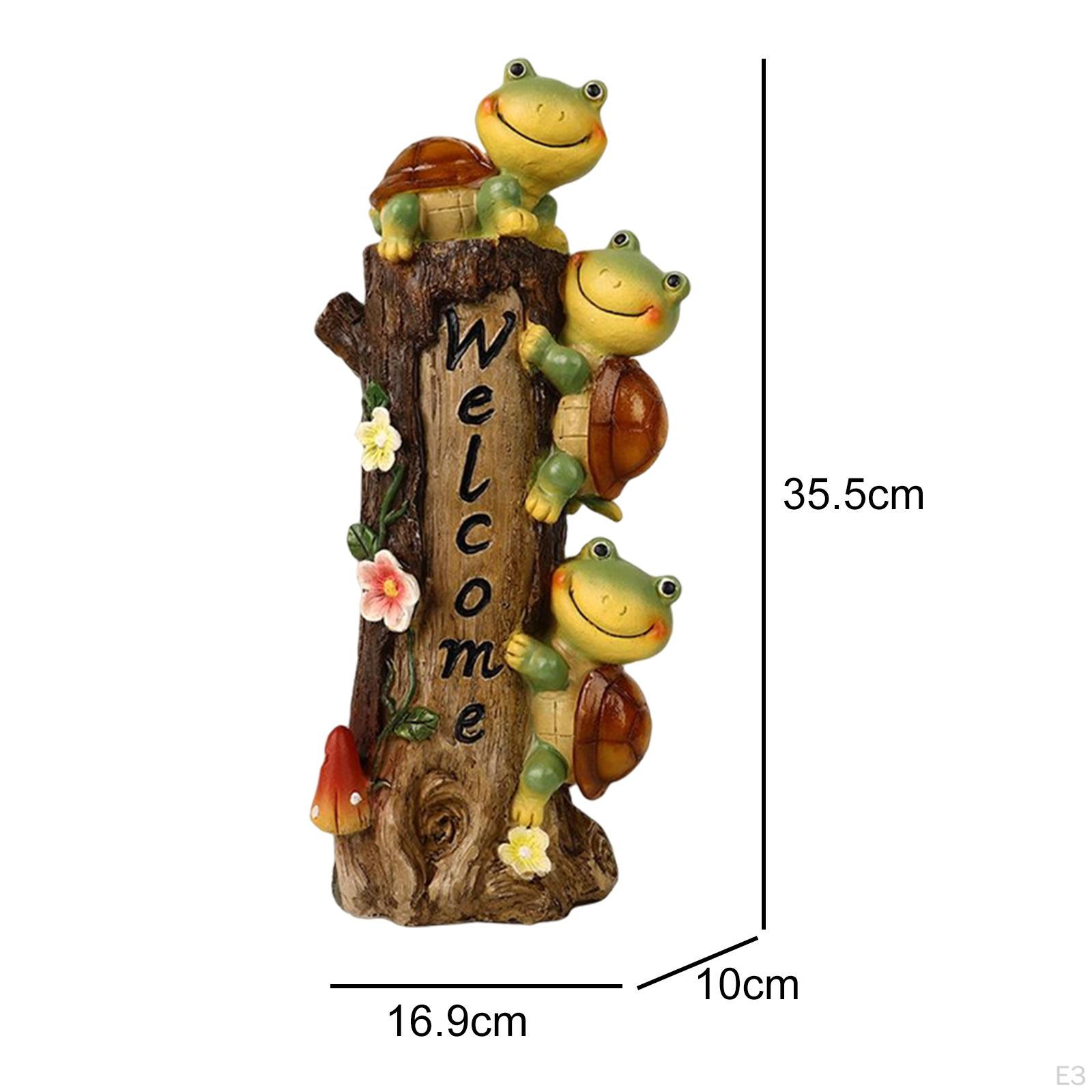 Статуя солнечные светодиодные лампы украшения скульптура переноска ремесло фигурка — фото 3