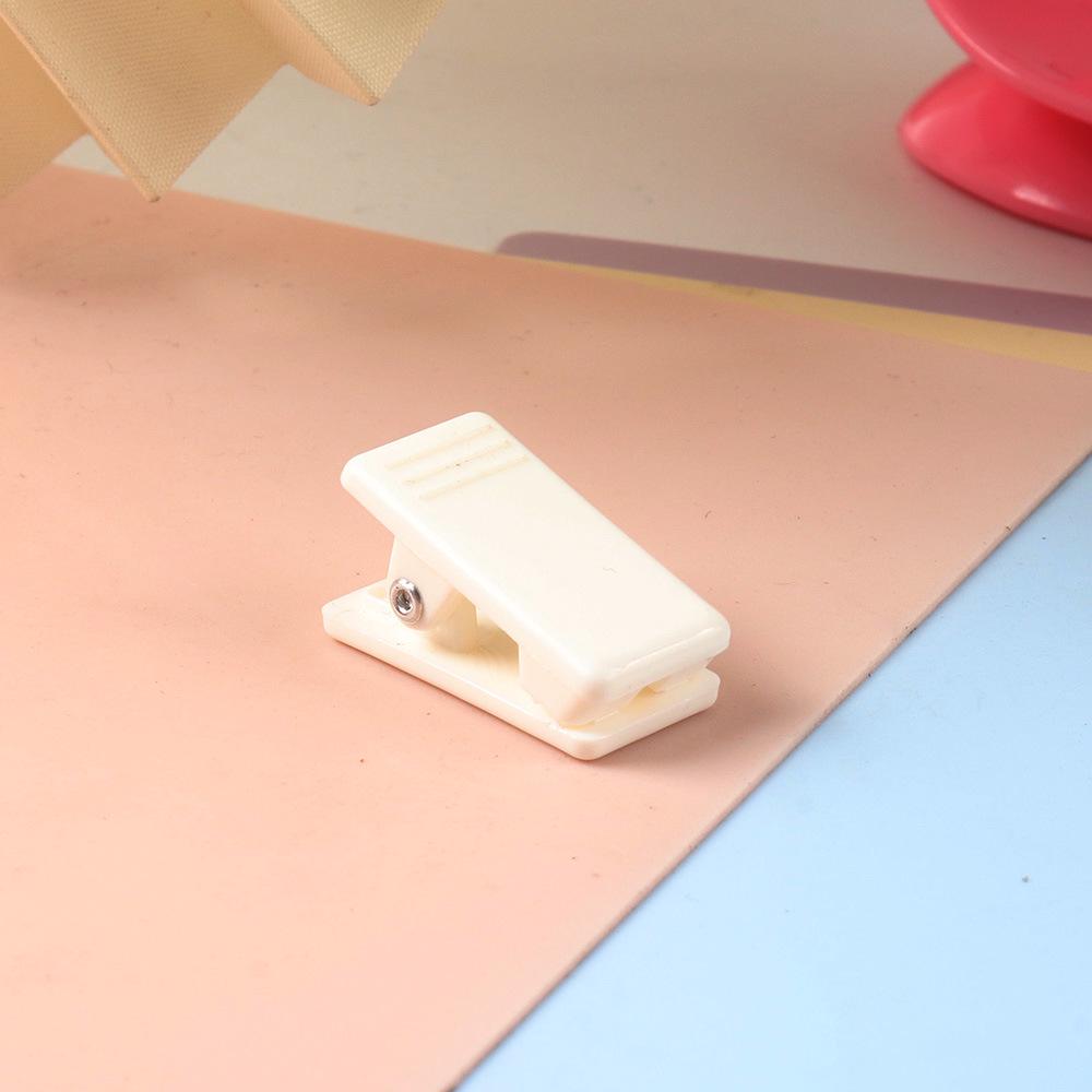 Clear DIY Acrylic Double-Sided Clip for Stationery and Documents