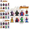 High-quality Abs Plastic Building Blocks Jr833b Avengers Superhero Series