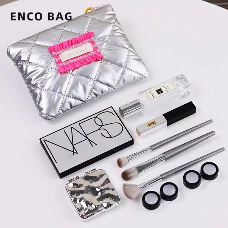 Silver Lingge Bow Pattern Coin Purses Small Canvas Coin Wallet Lady Girls Earphone Coin Key Money Storage Bag Zipper Pouch