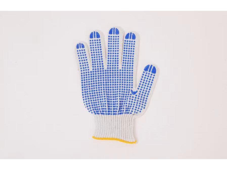 Dotting Non-Slip Protective Work Gloves - Wear-Resistant Cotton Yarn Gloves for Construction.