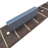 Gitarrenreparaturwerkzeuge Griffbrett- und Bundstäbchen-Polierstab für Akustikgitarren Roter Sattel- und Steg-Schleifstein