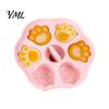 Nonstick Cake Decorating Tools Silicone Bear Mold, Steamer Safe Food Baking Pan for Kids, Bakery Equipment Home Non Stick Reusable Heatproof