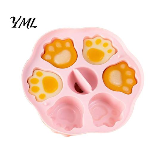 Nonstick Cake Decorating Tools Silicone Bear Mold, Steamer Safe Food Baking Pan for Kids, Bakery Equipment Home Non Stick Reusable Heatproof