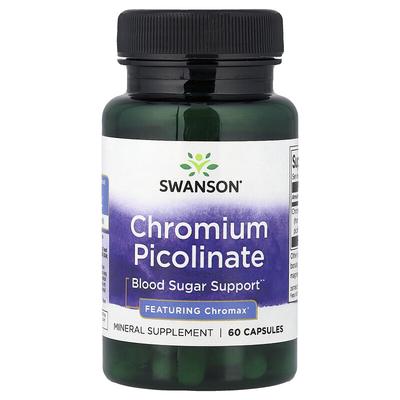 Chromium Picolinate, 60 Capsules (200 Mcg Per Capsule)