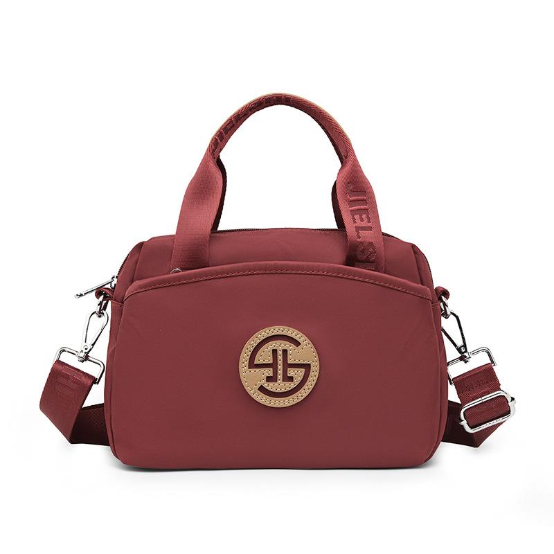 

Waterproof Lightweight Oxford Cloth Bag Simple Women s Bag Pillow Bag Handbag Shoulder Bag Messenger Bag 26*10*20cm