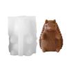 Elegant Home Decoration Sturdy Silicone Mould Portable Accessory for Hedgehog Candle Holder Handmade Craft Supplies Tool