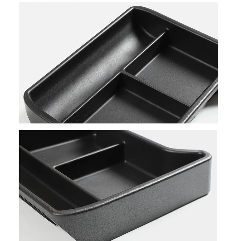 Car Central Armrest Under Storage Box Container Holder Tray for VW ID4 Crozz Car Organizer Box ID.4 Interior Accessories