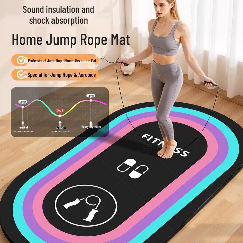 Thickened Shock-Absorbing Exercise Mat