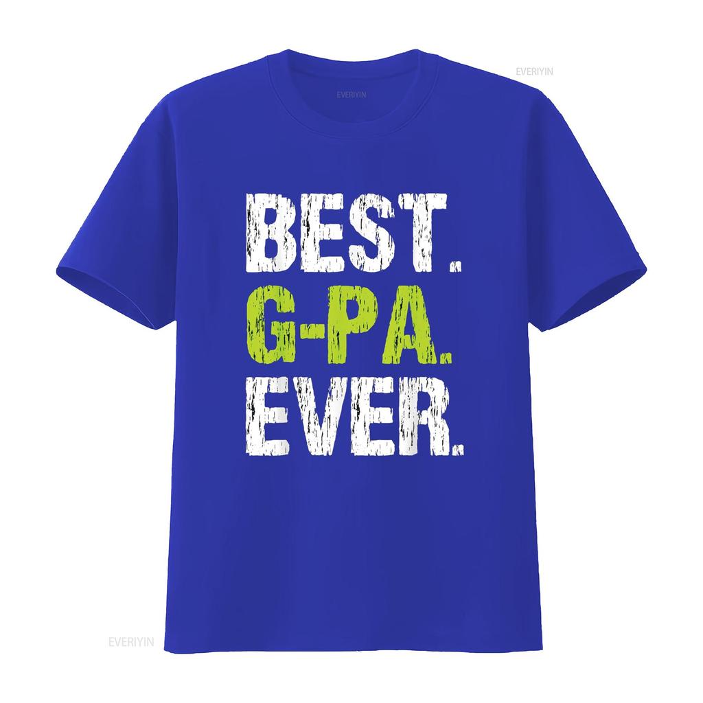 Best G Pa Ever Family Cool Funny Gpa T Shirt vintage Washed Stylish Breathable Slightly Unisex Comfortable