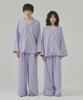 [OGGITT] Unisex Dormitory Bean Stripe Pajama Red Blue [Shipped from Korea] 100% Authentic