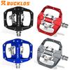 BUCKLOS MTB Pedal for SPD System Bicycle Mixed Pedal Mountain Bike Self-locking Pedals Aluminum Alloy MTB Bike Clipless Pedals
