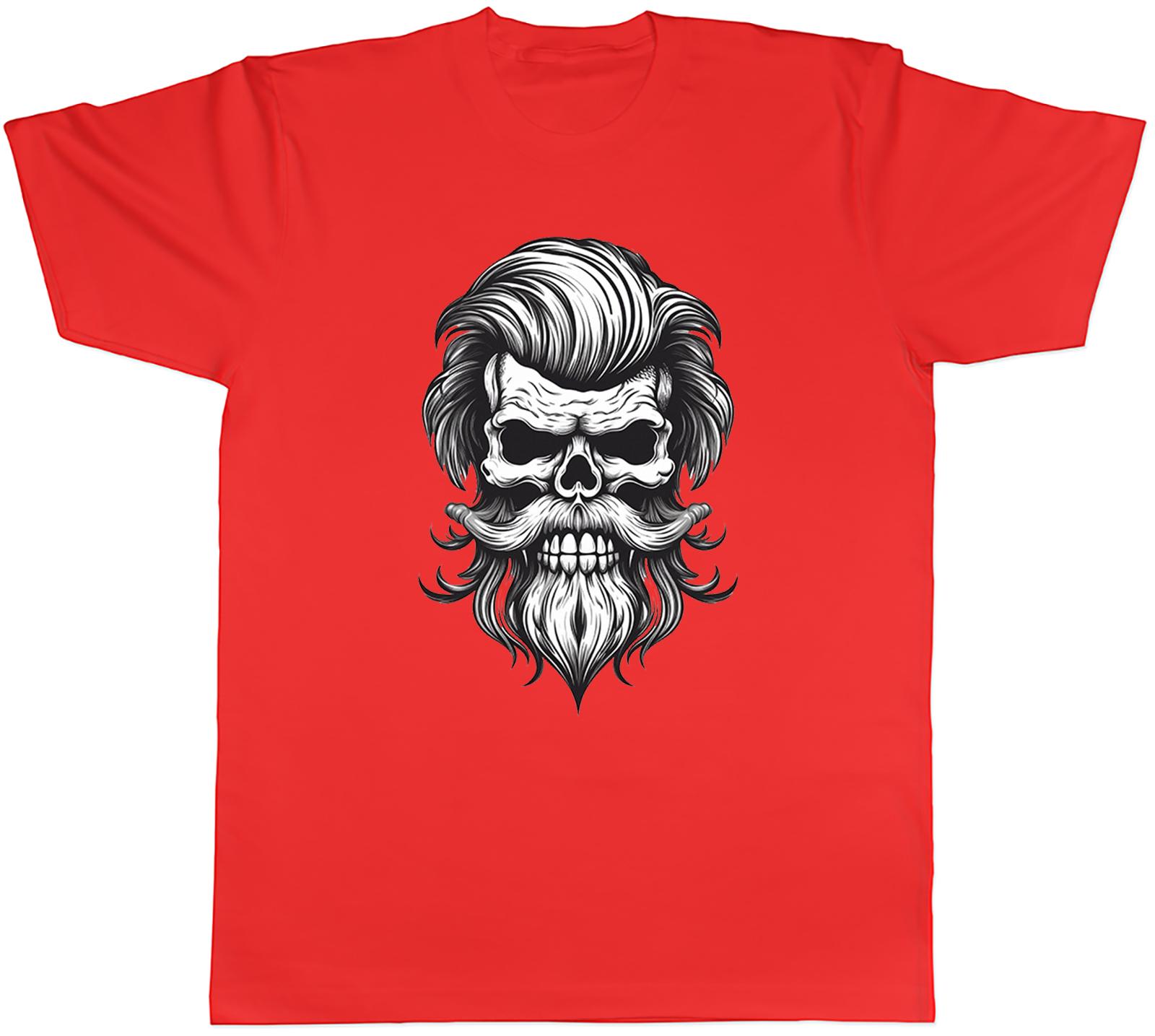 Bearded Skull Unisexs TShirt Charming Dapper Groomed Unisex Tee Gift S