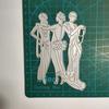 Dancing Girl Metal Cutting Dies Scrapbooking Stencils Die Cuts Card Embossing DIY Album Photo Template Molds Decorations