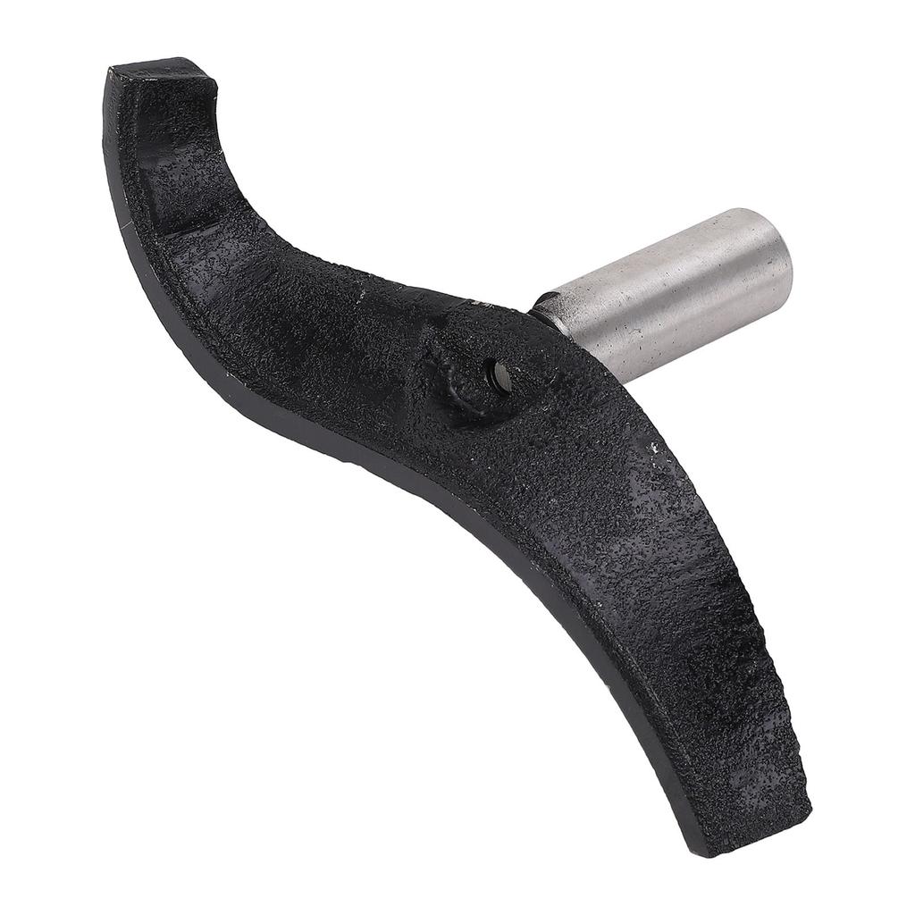 Curved Lathe Tool Rest Alloy Steel and Cast Iron 25mm Diameter Column Woodturning Lathe Tool Rest