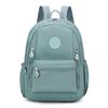 Schoolbag Backpack Women's 1011 New Versatile Fashion Casual Canvas Travel Schoolbag Lightweight Waterproof Oxford Cloth Large Capacity