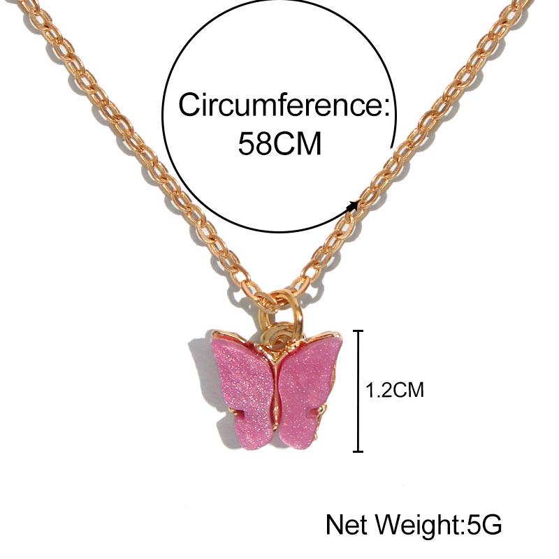 Long Chain Pendant Necklace Statement 