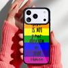 Gay Lesbian LGBT Rainbow Flag Pride ART Phone Case for iPhone 17 16 15 14 13 Pro Max Back Cover for 12 11 Pro Coque