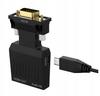 Przejściówka Vga Na Hdmi Konwerter Adapter D-Sub Do Full Hd + Dźwięk Audio