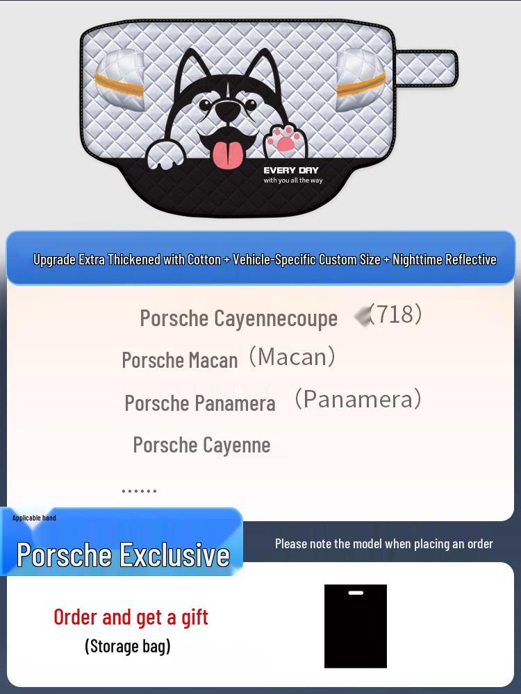 Compact Car Windshield Sunshade and Heat Insulation Visor