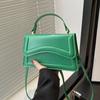 Gift Solid Color PU Leather Handbag Casual Elegant Women's Shoulder Bag Small Size Trendy Crossbody Messenger Tote Women