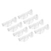 8pcs Safety Goggles AntiImpact Dustproof Eyes Protector for Riding Woodworking Construction Work