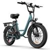 Elektrische Fiets Urlife E20 20" Dikke Band 500W Motor Stads Elektrische Fiets 7 Versnellingen Lcd Display 48V 13Ah Dubbele Schijfremmen Maximaal Laadvermogen 120Kg