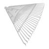 Wide Plastic Leaf Rake Head Replacement for Gardening Yard Agricultural Rake 24 Tines for Patio and Lawn Foliage