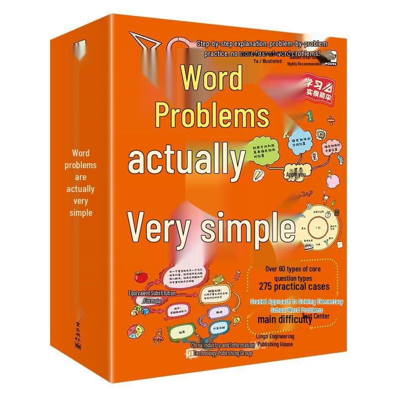Primary School Math Application Problems 8-Book Set