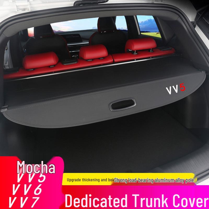 Trunk Divider for WEY VV5, VV6, VV7, Mocha – Special Cargo Cover for Decoration