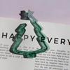 Christmas Themed Reusable Silicone Bookmark Mold For Handmade Resin Jewelry Accessories And Gifts