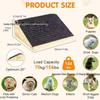 Wooden Pet Ramp: Low-Angle Stairs for Small Dogs & Cats