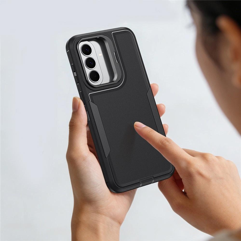 Armored Case for Samsung Galaxy A27 5G, with Stand, Black