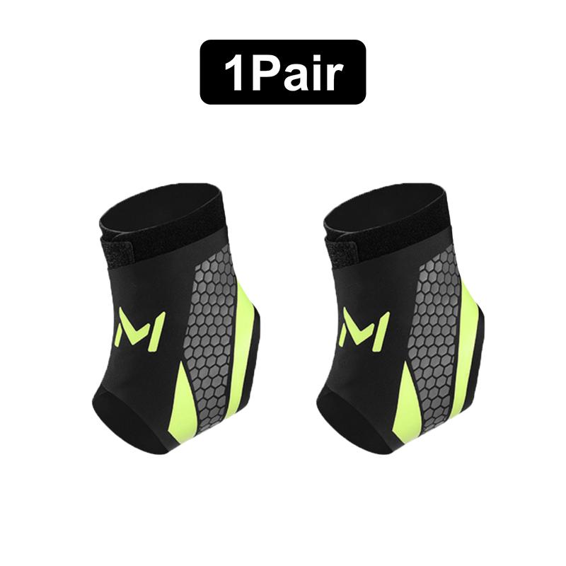 

1Pair Compression Ankle Support Strap Breathable Adjustable Basketball Running Ankle Joint Protective Cover Cycling Ankle Brace