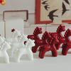 Unique Horse Design Scented Candle Natural Wax Candle Figurine For Festival Celebration Chinese NewYear Decoration