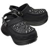 Crocs Little Whale Stylish and Comfortable Hole Shoes Women’s Black
