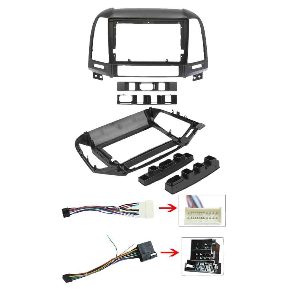 Icreative Car Radio Multimedia MP5 Player Head Unit Stereo BT For Hyundai Santa Fe II 2006-2012