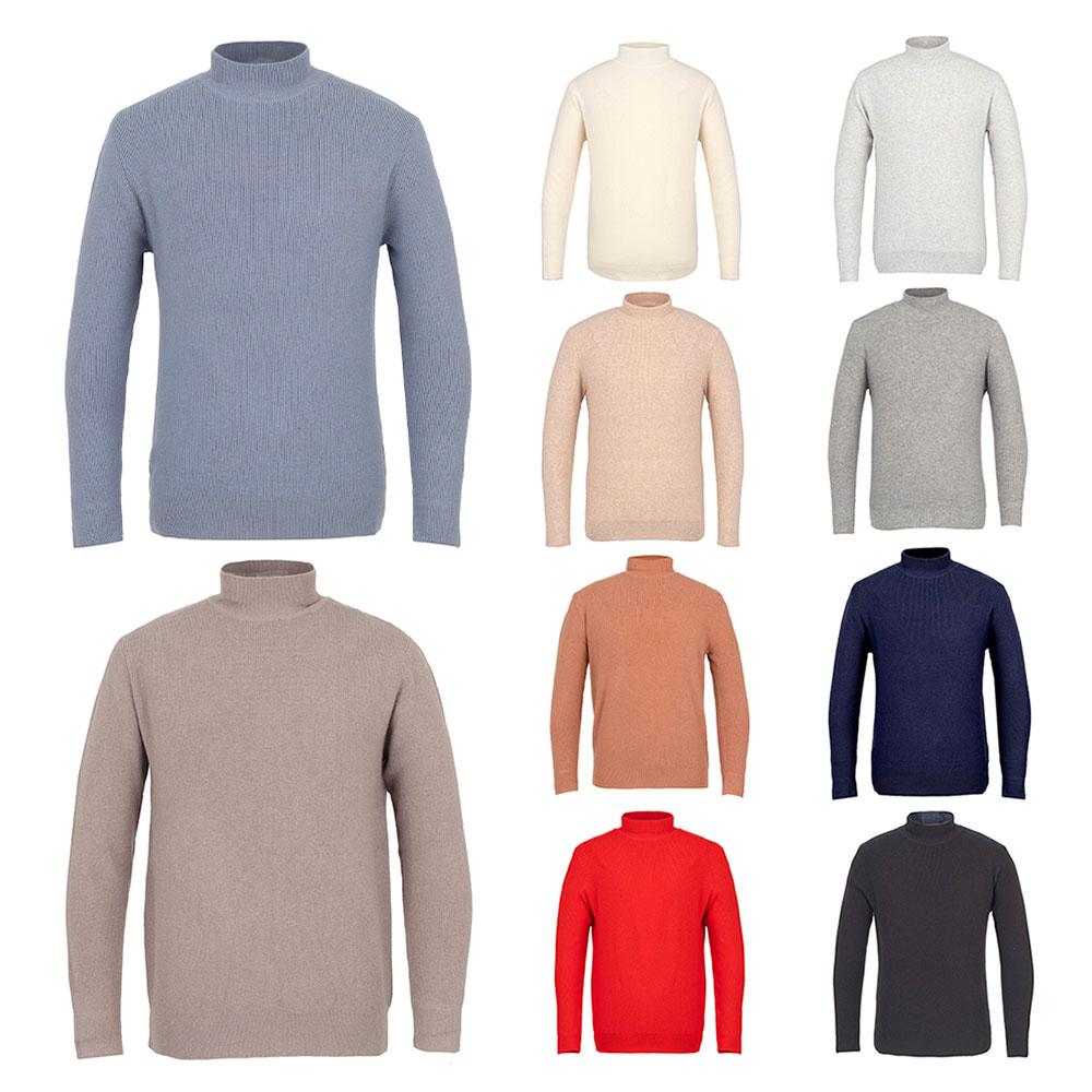 KIM YOUNG JOO GOLF Winter Mock Turtleneck Hacci Sweater Turtleneck Men'S Golf Knit Dowmnt46