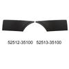 2pcs For Toyota FJ Cruiser 2007 -2014 Car Front Bumper Grille Headlight Lower Filler Trim Car Replacement Accessories