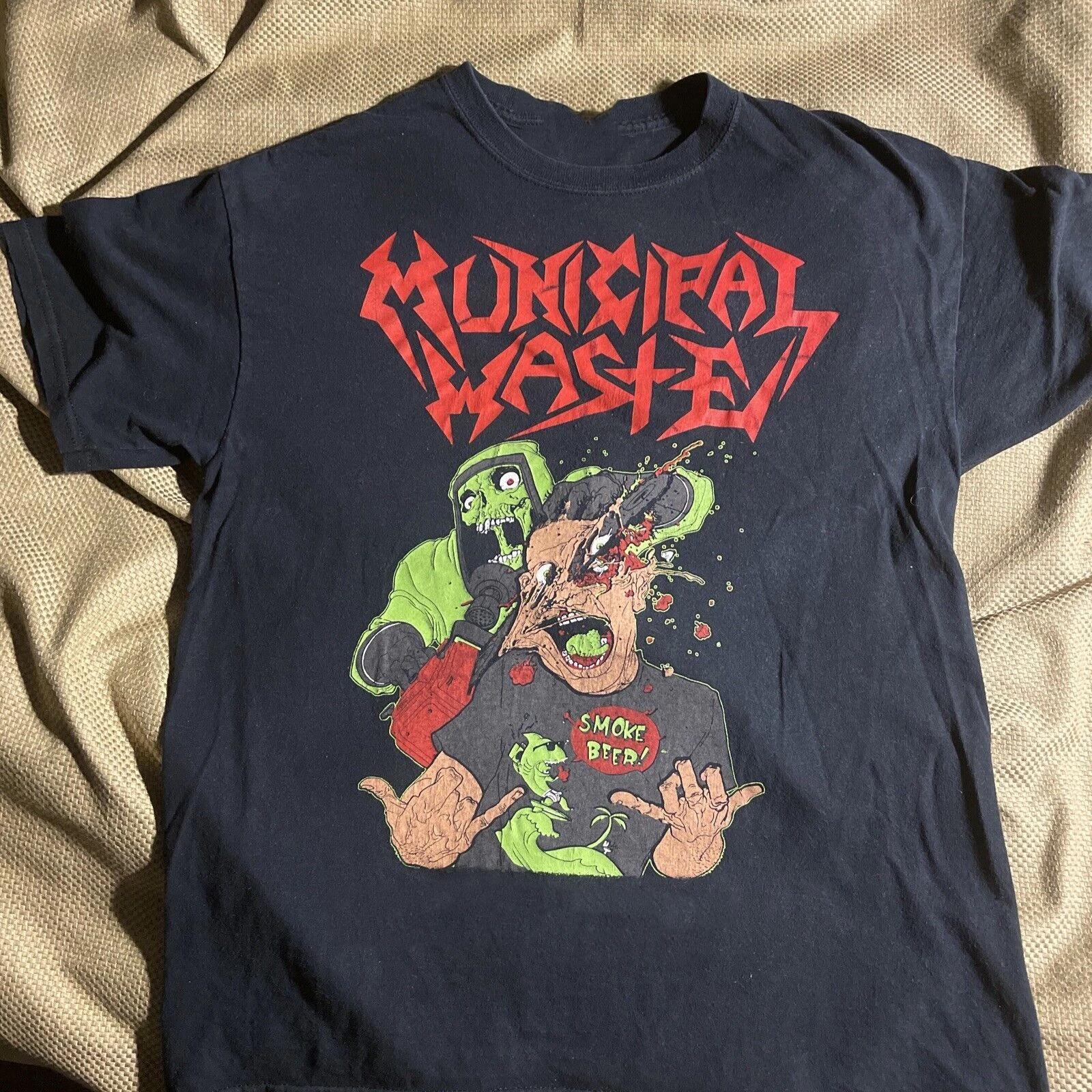 

Municipal Waste Band Gift For Fan Black Shirt 3XL