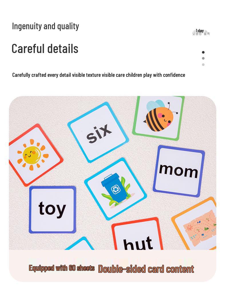Children's Alphabet Flashcards: Educational Toys for Enhancing English Language Ability