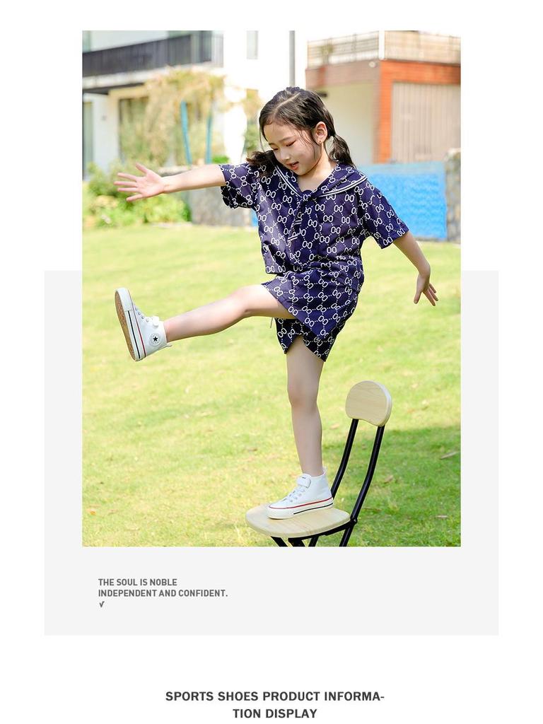 Kids' High-Top Canvas Shoes: Korean Style Spring Shoes for Boys and Girls