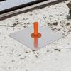 Aluminum Plaster Mortar Board Holder Round Corner Easy To Hold with Comfort Grip Plastering Tool for