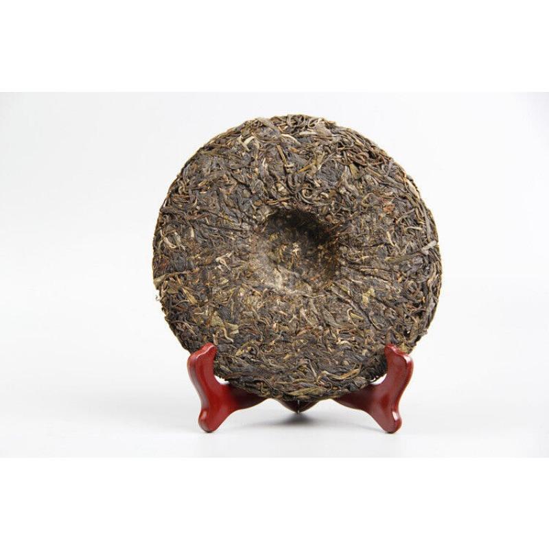 357g Ming Qian Starověký stromový jarní čaj Pu'er Raw Tea Sedmisemenný dortový čaj
