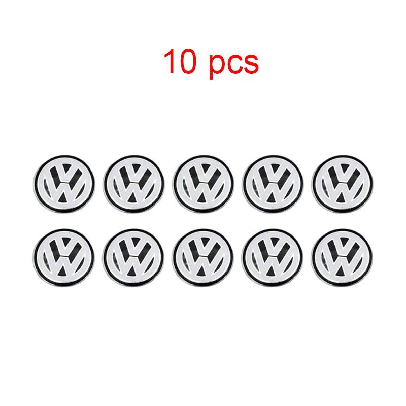 2026 New For VOLKSWAGEN VW 14mm Car Key Logo Sticker Remote Fob Key Emblem For Volkswagen VW Golf GTI Passat Tiguan Arteon Touar