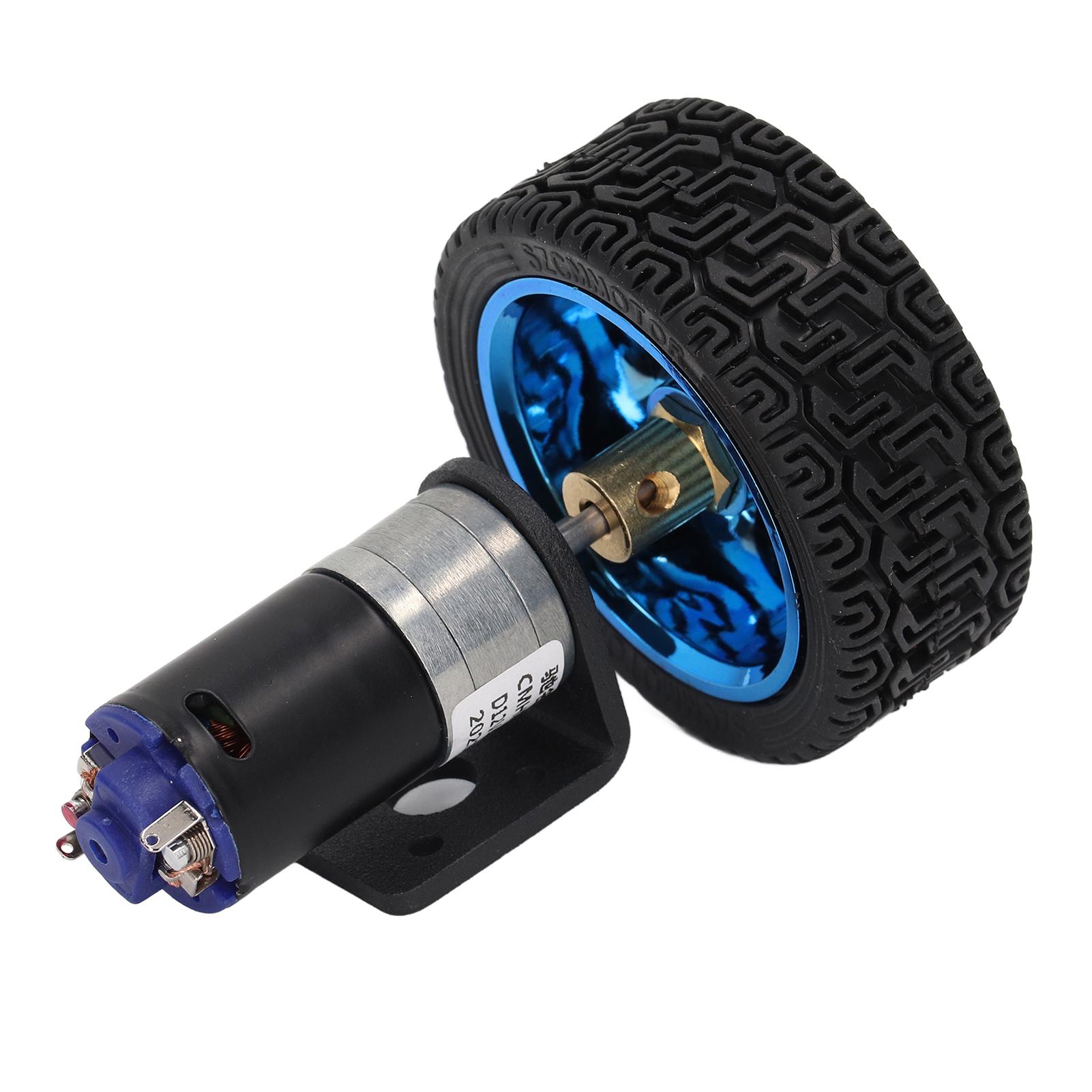 

Reduction Motor Set Miniature Direct Current Gear Motor with Mounting Bracket 25mm High Torsion for