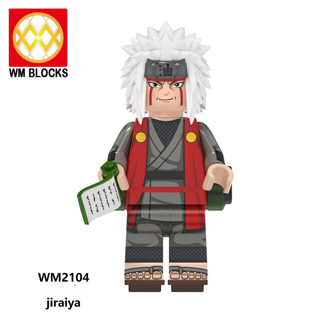 Single Cartoon Action Figures Accessories Building Blocks Children WM2101 WM6107