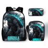 Shoulder Anime Cartoon Bag Pencil Case Kids School Pack For Daily Use