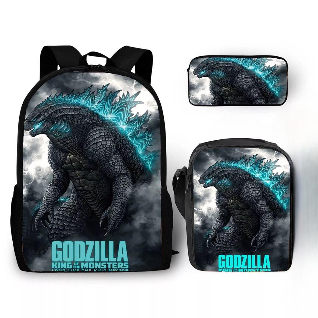 Shoulder Anime Cartoon Bag Pencil Case Kids School Pack For Daily Use