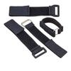 Braided Nylon Elastic Hook and Loop Straps with Buckle